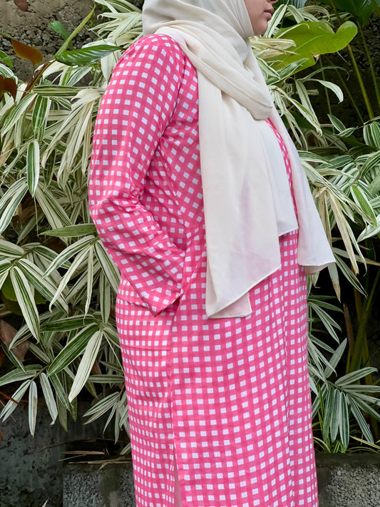 Checkered Blush