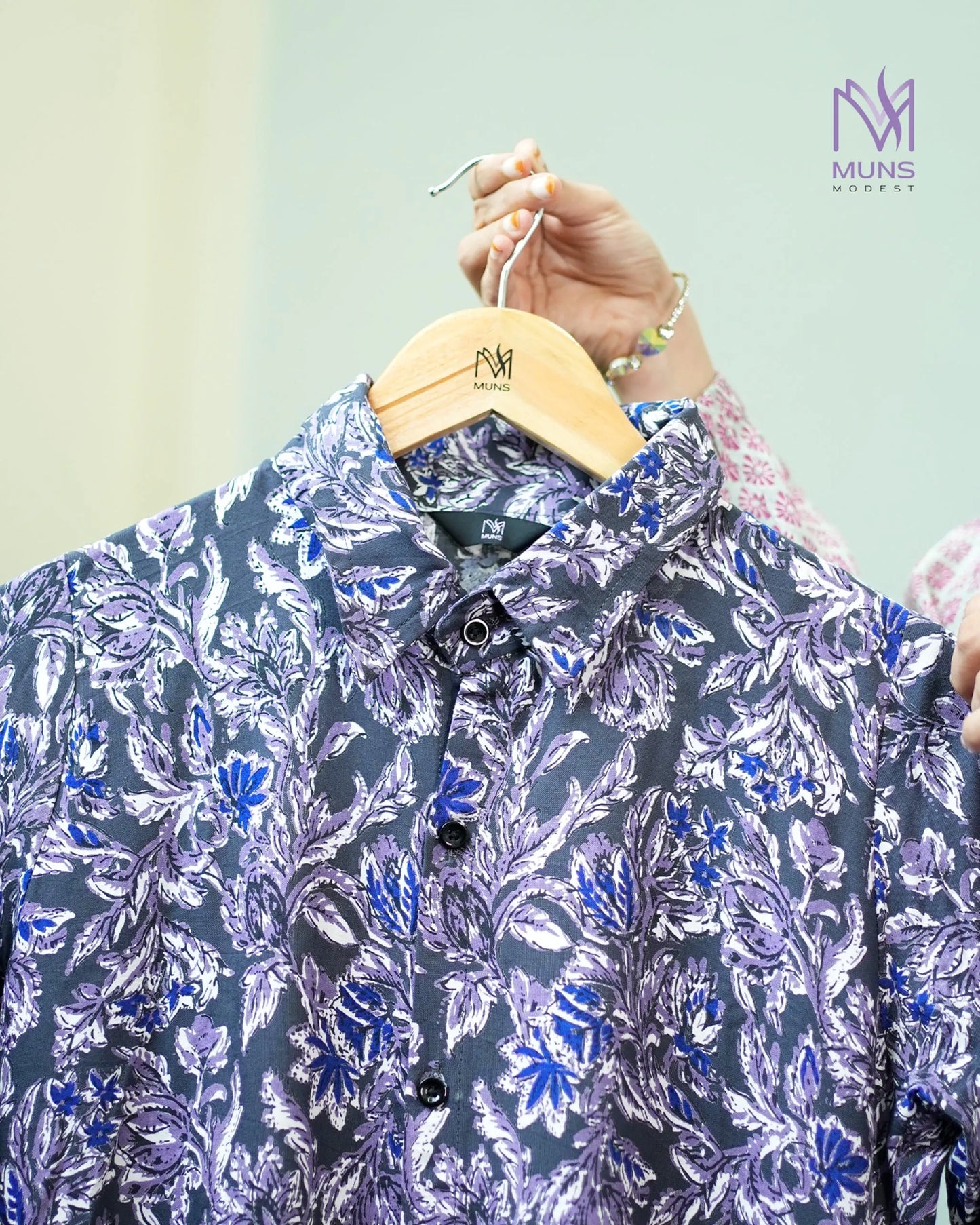 Midnight Bloom - Kurti