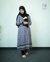 Midnight Bloom - Kurti