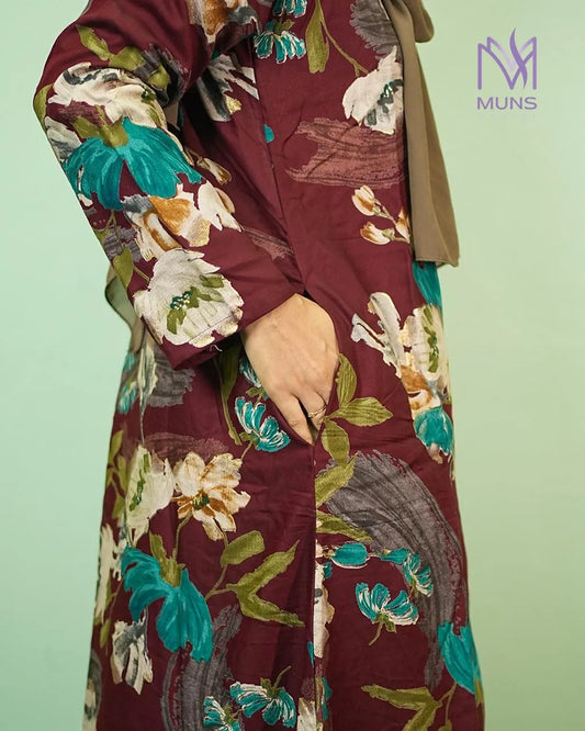 Dark Floral - Kurti