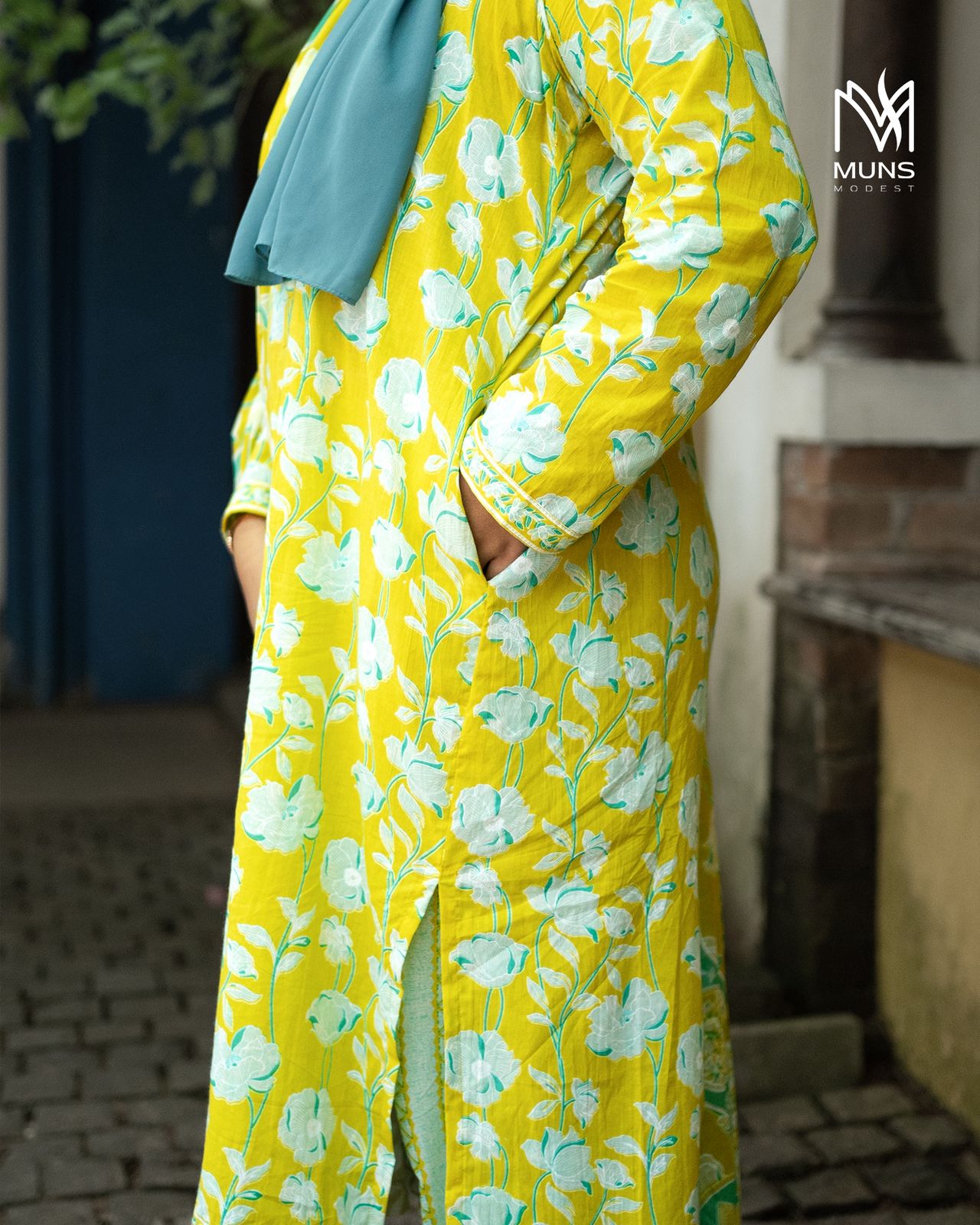 Jasmine Trails - Jaipuri Cotton Churidar