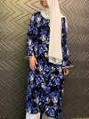 Black N Blue Floral