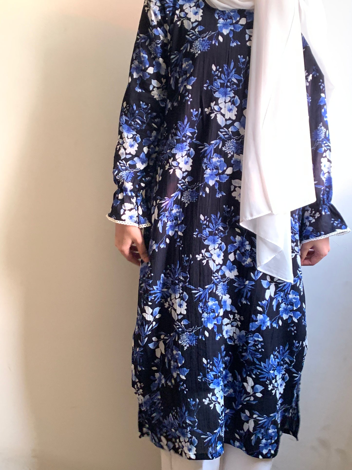 Black N Blue Floral