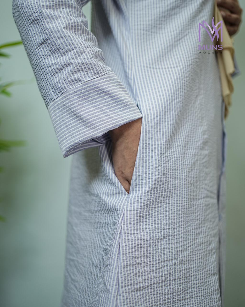 Sandstone Stripes - Shirt Dress