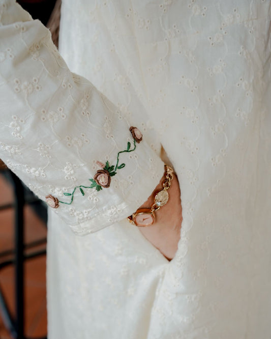 Zahra Cream - Hakuba Kurti