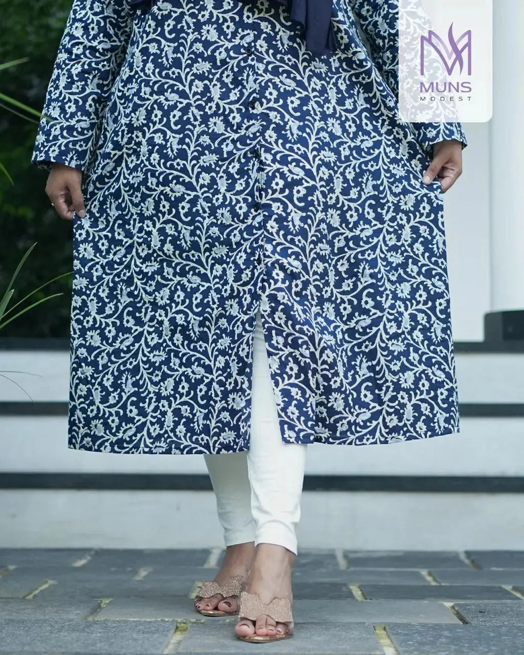 Indigo Vines - Kurti