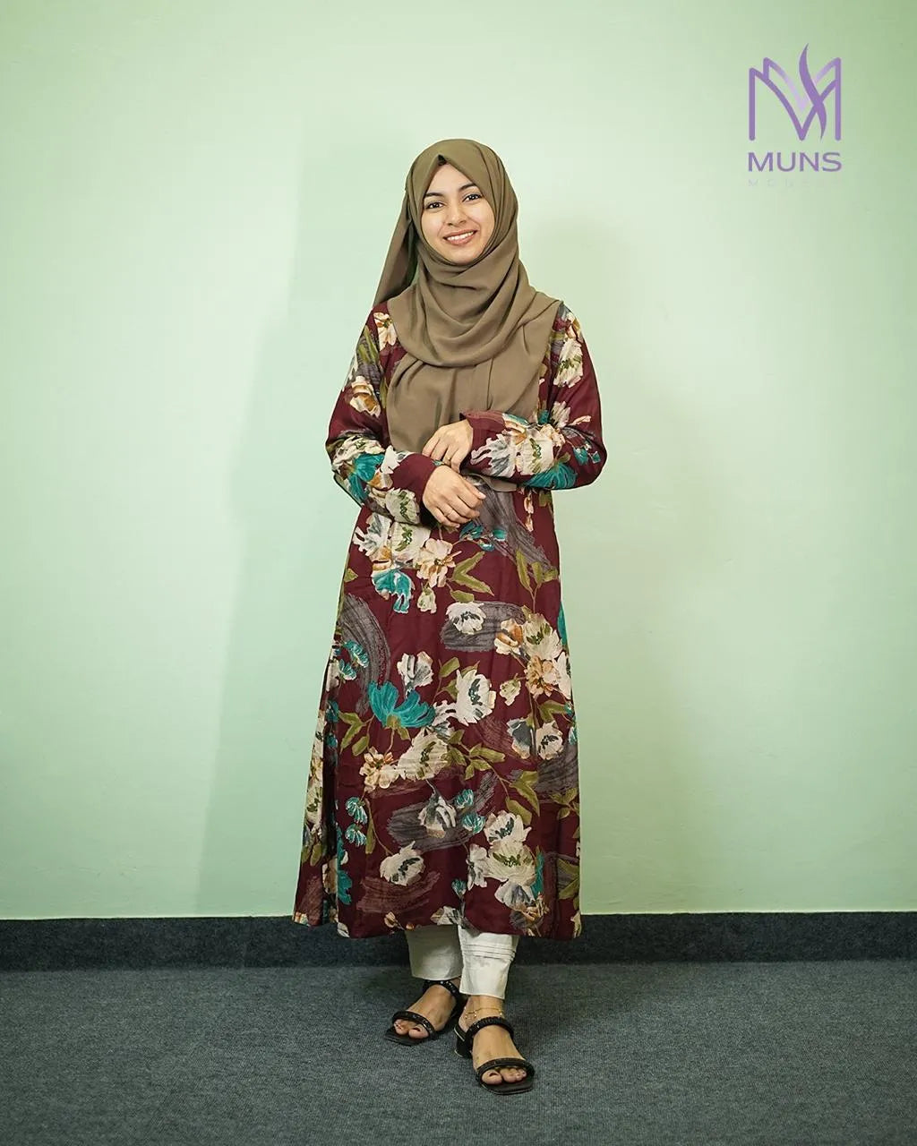 Dark Floral - Kurti