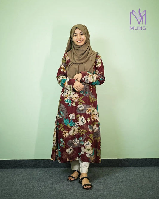 Dark Floral - Kurti