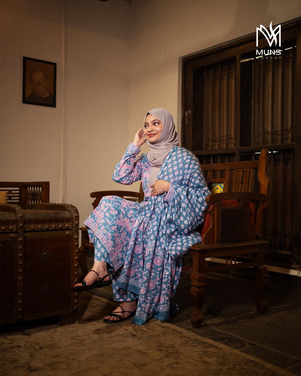 Phoolkari - Jaipuri Cotton Churidar