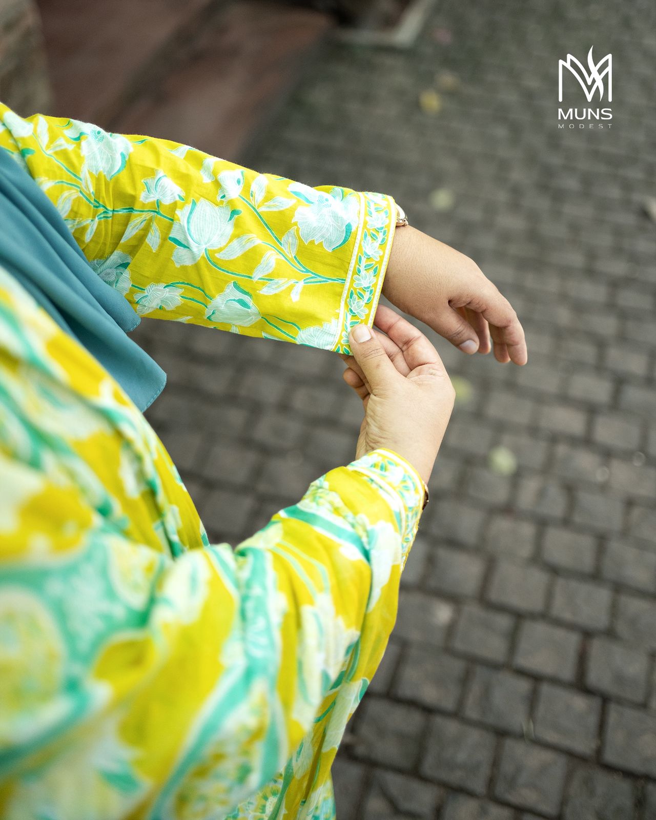 Jasmine Trails - Jaipuri Cotton Churidar