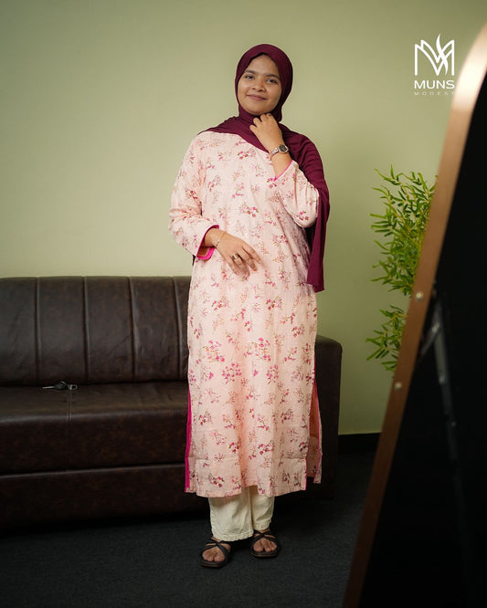 Rose Whisper Kurti