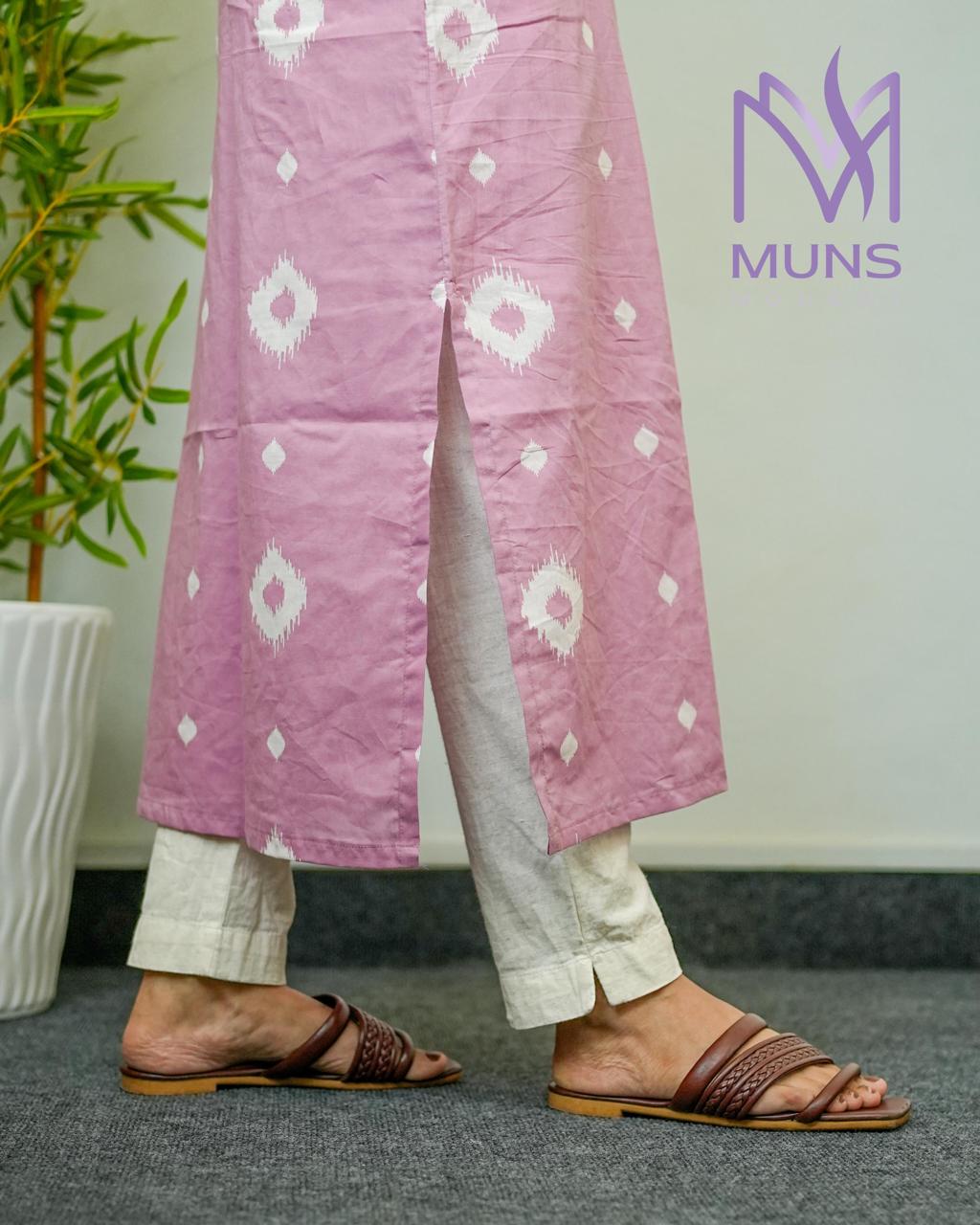 Three Patches Pink - Kurti