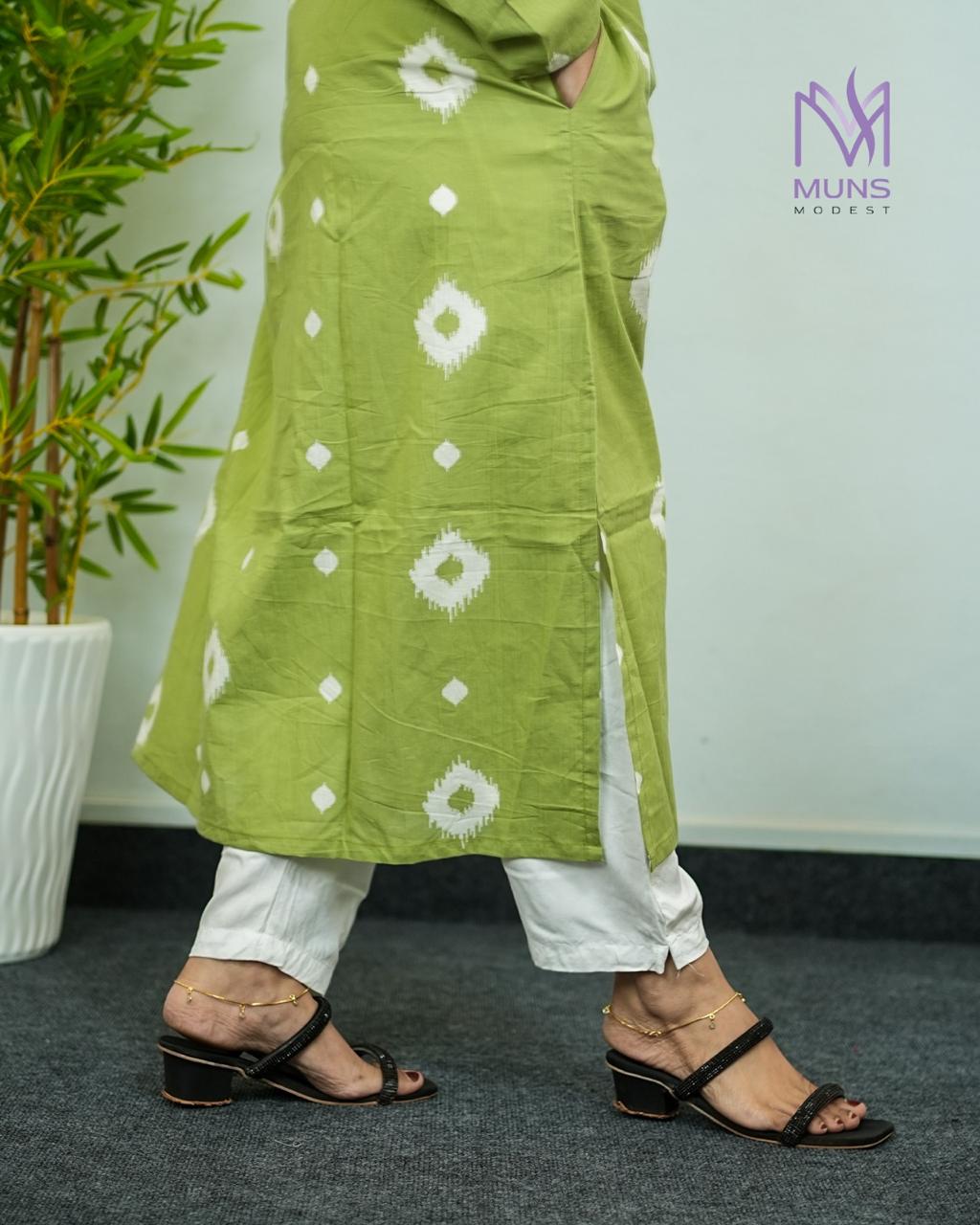 Mint Drift - Kurti