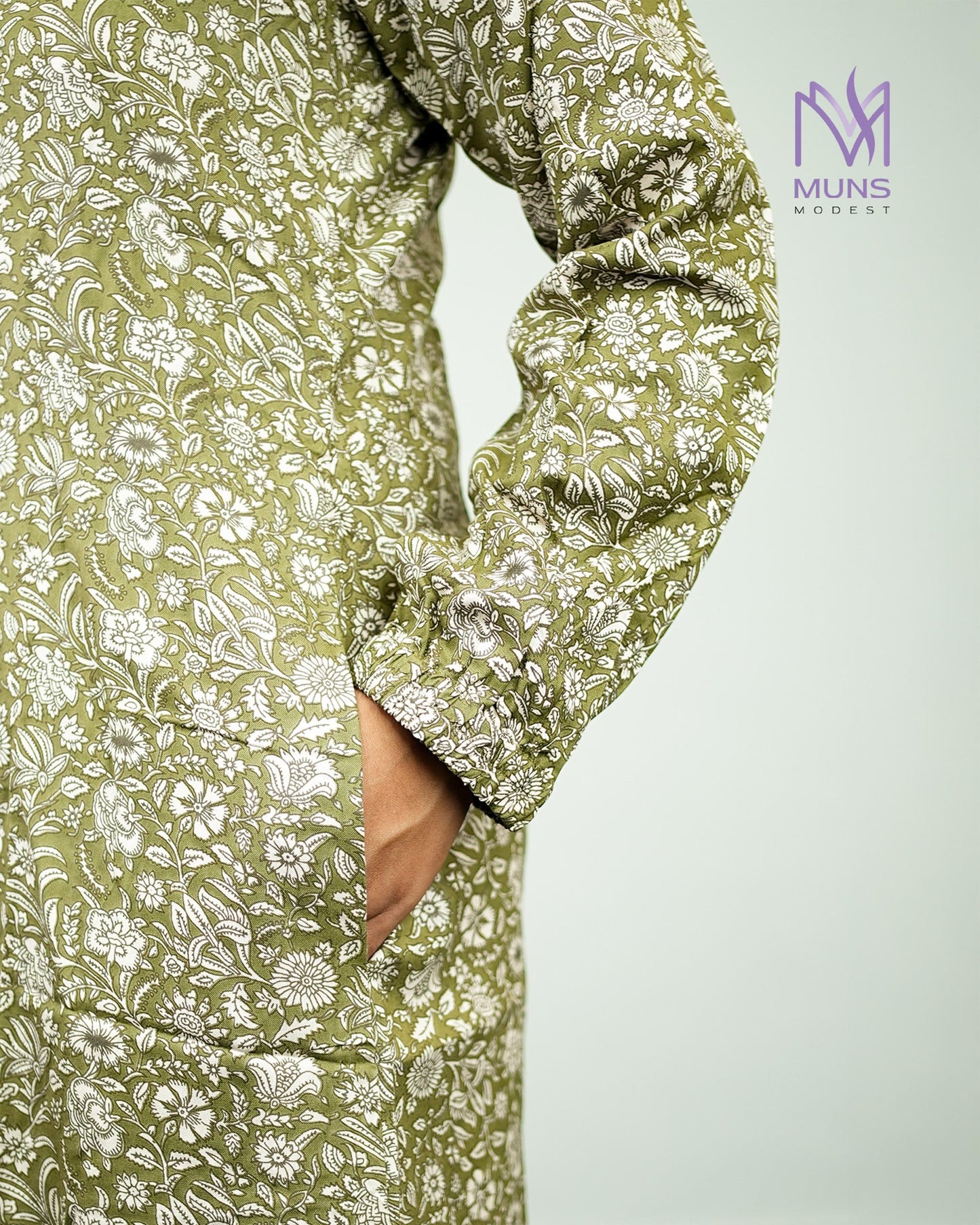 Olive Bloom -  Kurti