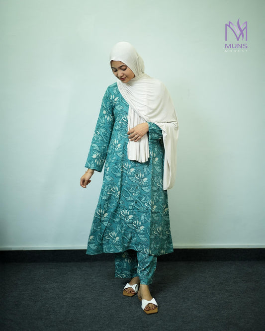 Teal Bloom - Cord Set