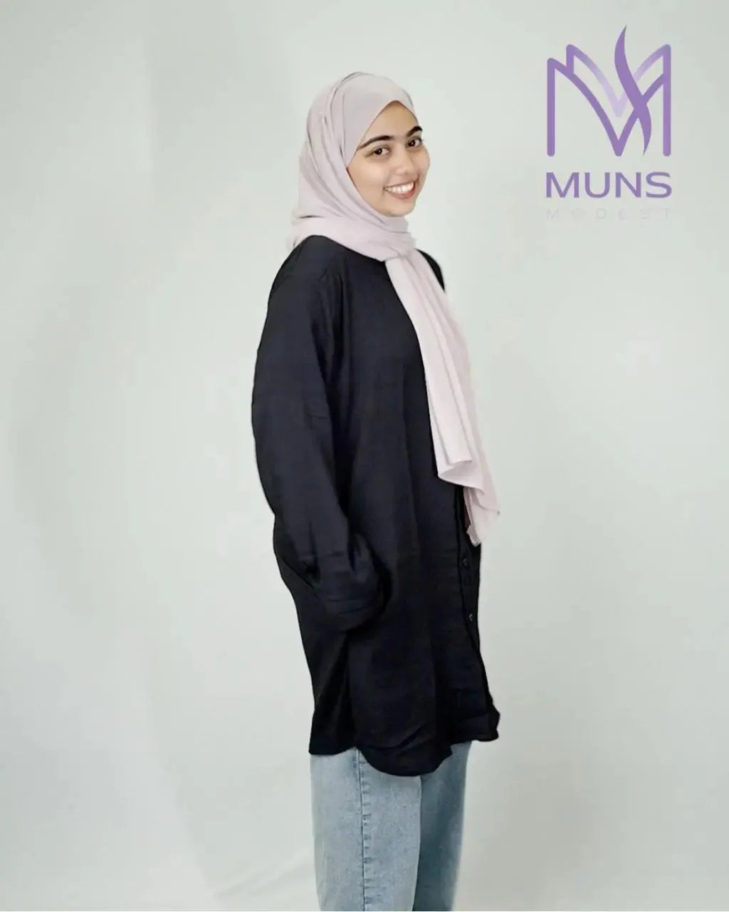 Go Back To Black - Shirt Dress